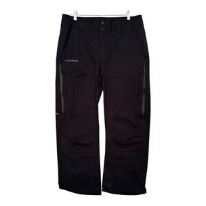 Dakine Ski Snow Snowboard Pants Mens Size L Sender Stretch 3L Shell‎ Black Recco